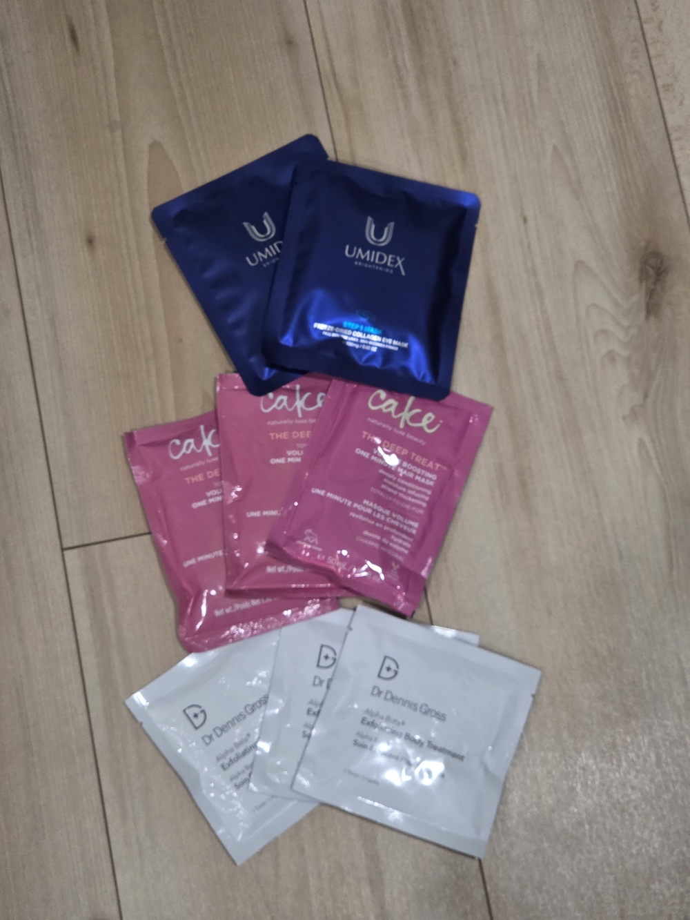 Umidex Hydrating Face Mask & Cake Pink Treatment Sachets + Umidex Bundle